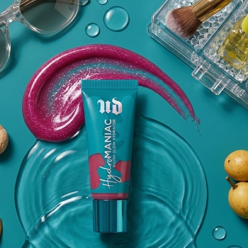 NEW IN BOX Urban Decay Hydromaniac Dewy Liquid Blush - Unhinged ULTRA HYDRATING - Picture 4 of 8